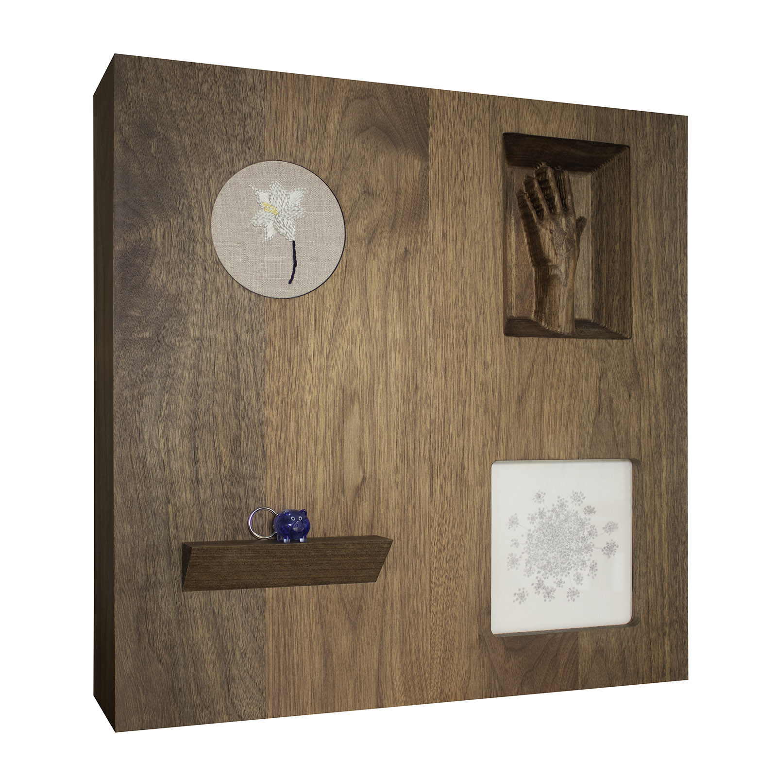 Flower, Hand, Piggy, Flower 2